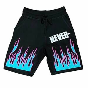 NEW NEVER BROKE AGAIN men's never shorts in black